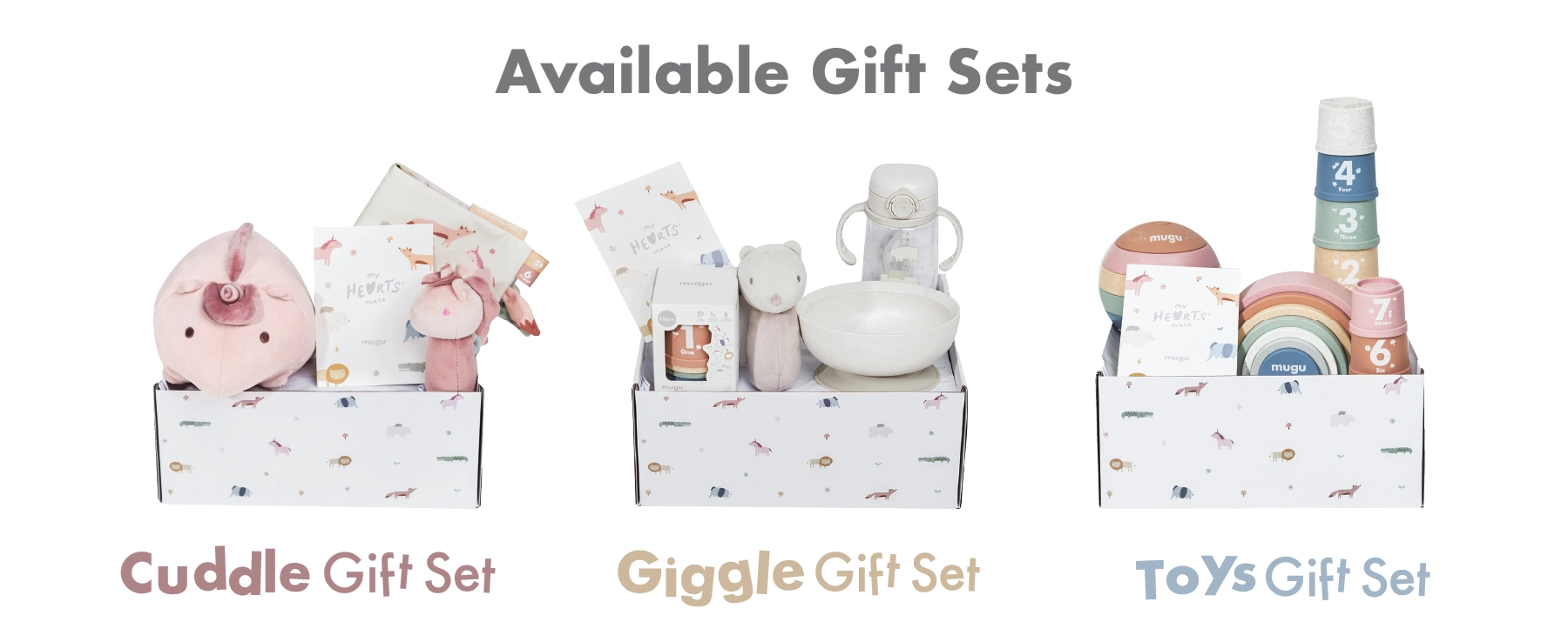 mugu GIFTSET TOYS - Mainan Susun Montessori Edukatif untuk Anak-Anak description image