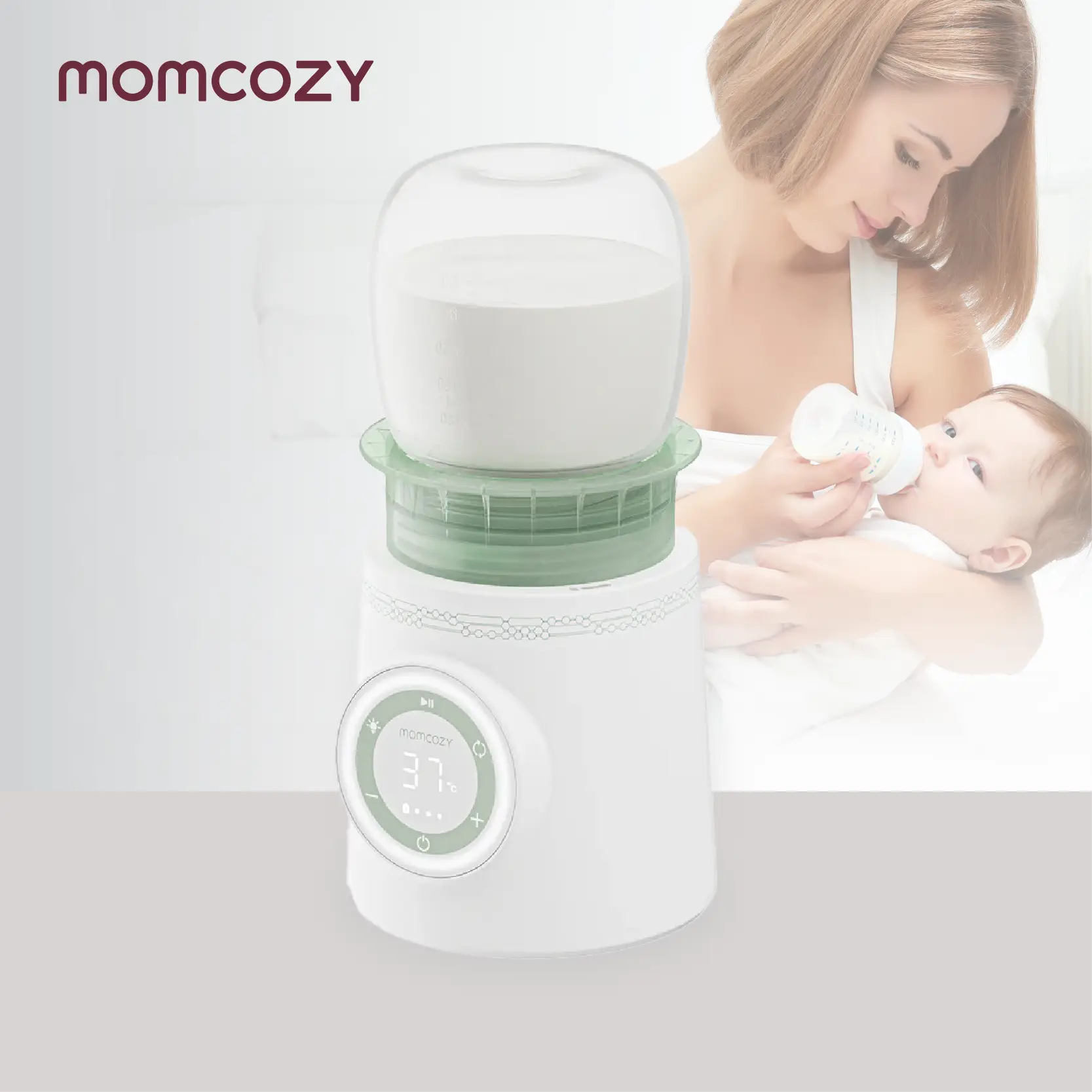 Momcozy Cordless Portable Baby Bottle Warmer for Travel gallery