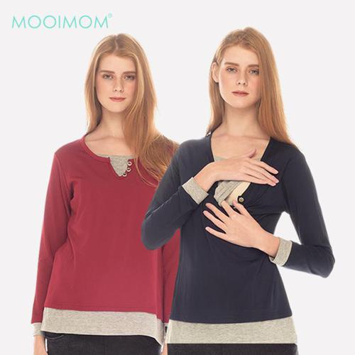 MOOIMOM Nursing Top - Baju Hamil & Menyusui image