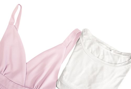 MOOIMOM 2 Pieces Maternity & Nursing Overall Pink - Baju Hamil & Menyusui description image