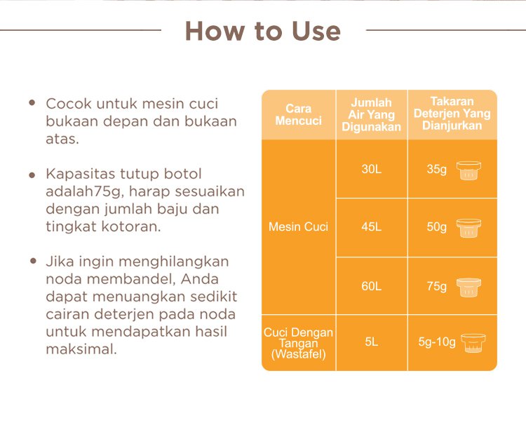 Oh My Orange Antibacterial Laundry Detergent description image