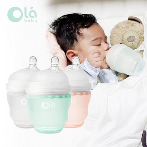 Olababy Gentlebottle 1 Pack (4 oz) - Botol Susu Bayi Silikon