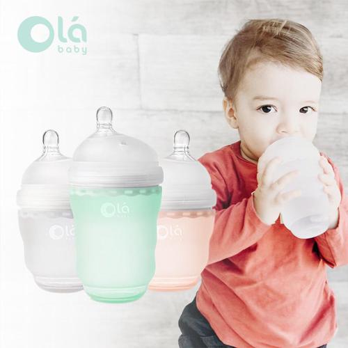 Olababy Gentlebottle 1 Pack (8 oz) - Botol Susu Bayi Silikon