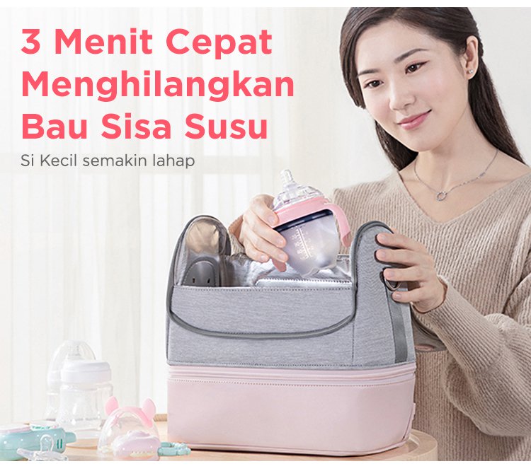 59S UVC Led Sterilizing Mommy Bag - Tas Sterilizer Portable description image