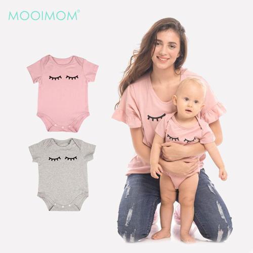 MOOIMOM Lashes Rimple Hand Nursing - Baju Couple Hamil Menyusui Ibu Anak