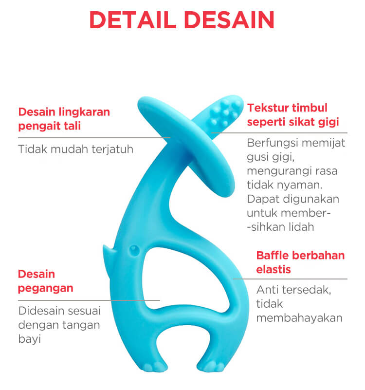 Mombella Dancing Elephant - Gigitan Bayi Aman description image