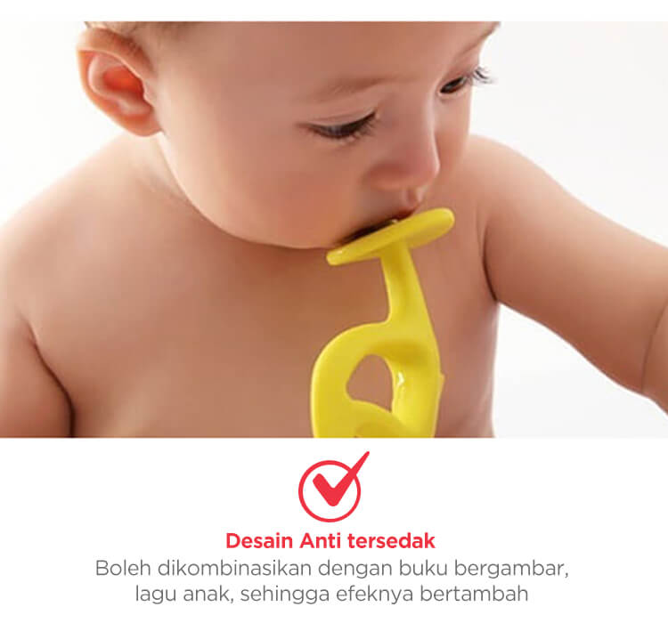 Mombella Dancing Elephant - Gigitan Bayi Aman description image