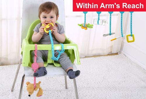 Mombella Within Arms Reach - Gantungan Empeng Teether Mainan Bayi description image