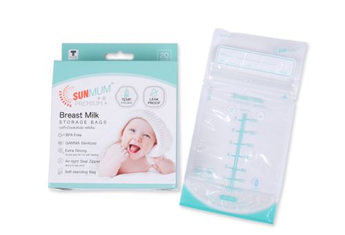 Sunmum Premium Breastmilk Storage Bags - 20P - Kantong ASI description image