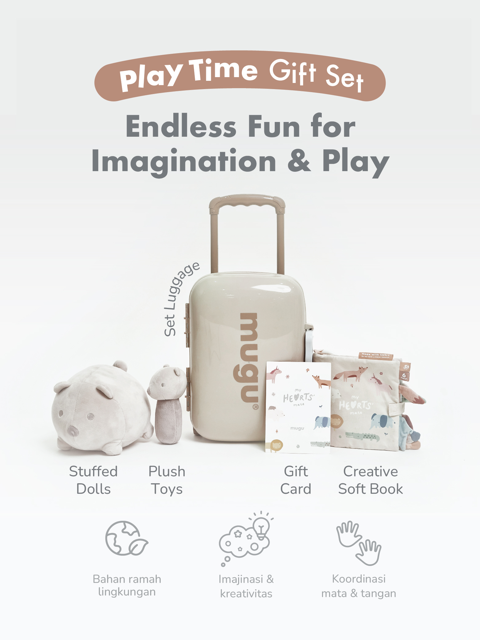 MUGU Play Time Gift Set description image