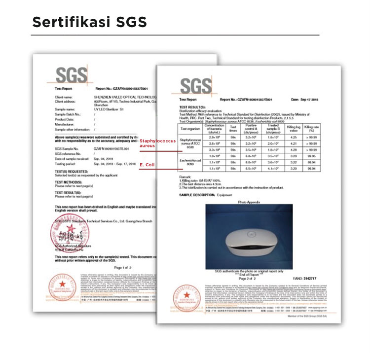 59S UVC LED Sterilizing Box - Sterilizer Boks description image