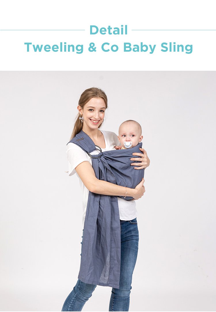 Tweeling & Co. Baby Sling - Gendongan Bayi Kain description image