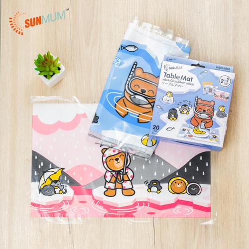 Sunmum Table Mat - Alas Makan Bayi Sekali Pakai