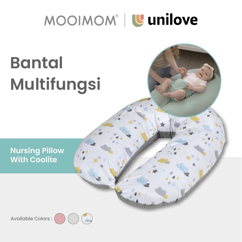 Unilove Nursing Pillow With Coolite - Weather Icon