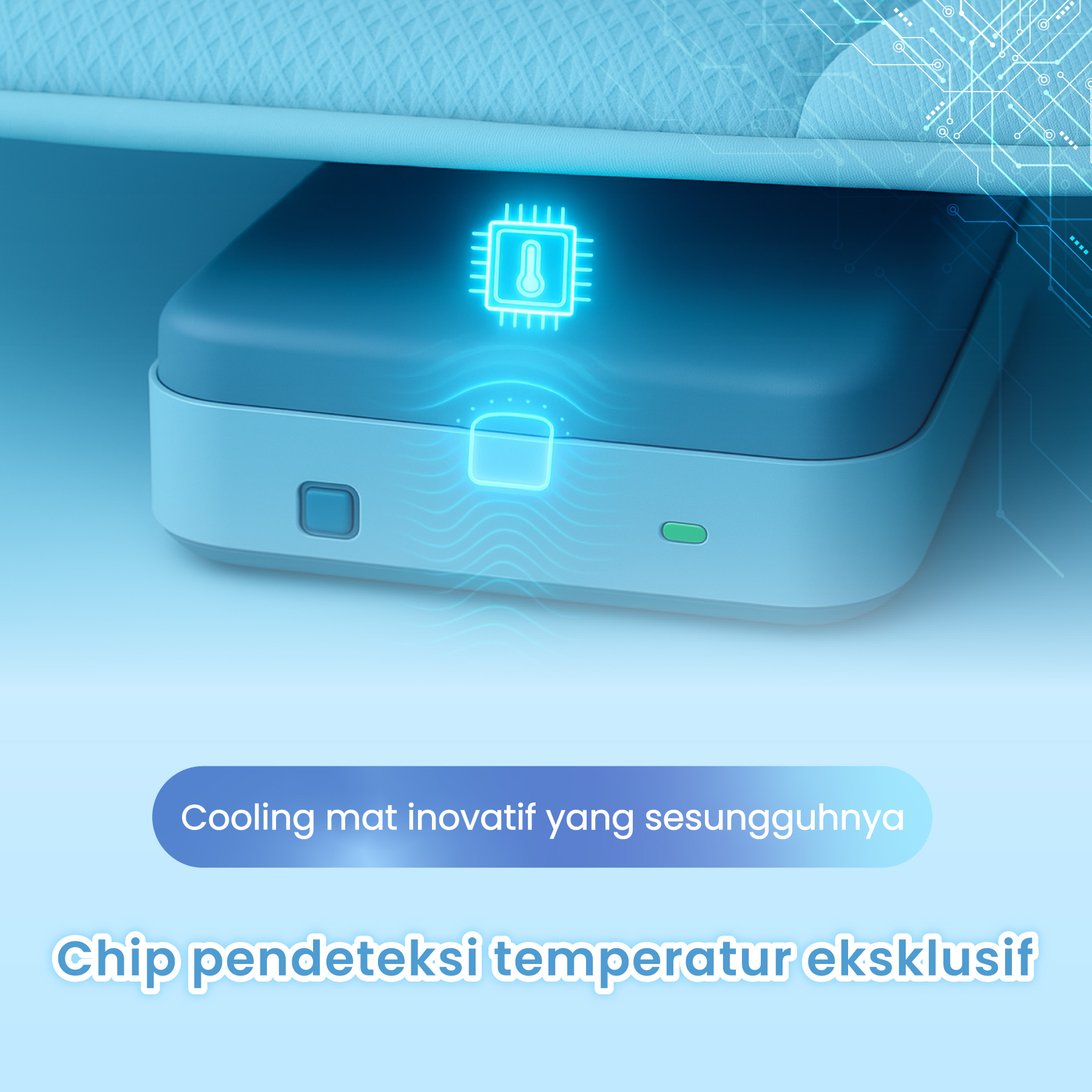Unilove Cova Cooling Pad - Breezy Grid - Foto 6