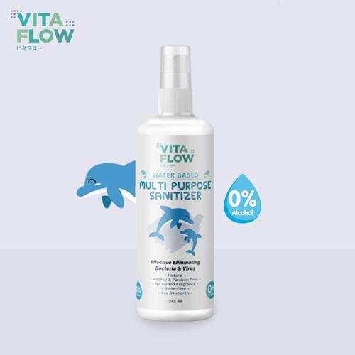 VITAFLOW Multi Purpose Sanitizer 245 ml - Pembersih Tangan Anti Bakteri