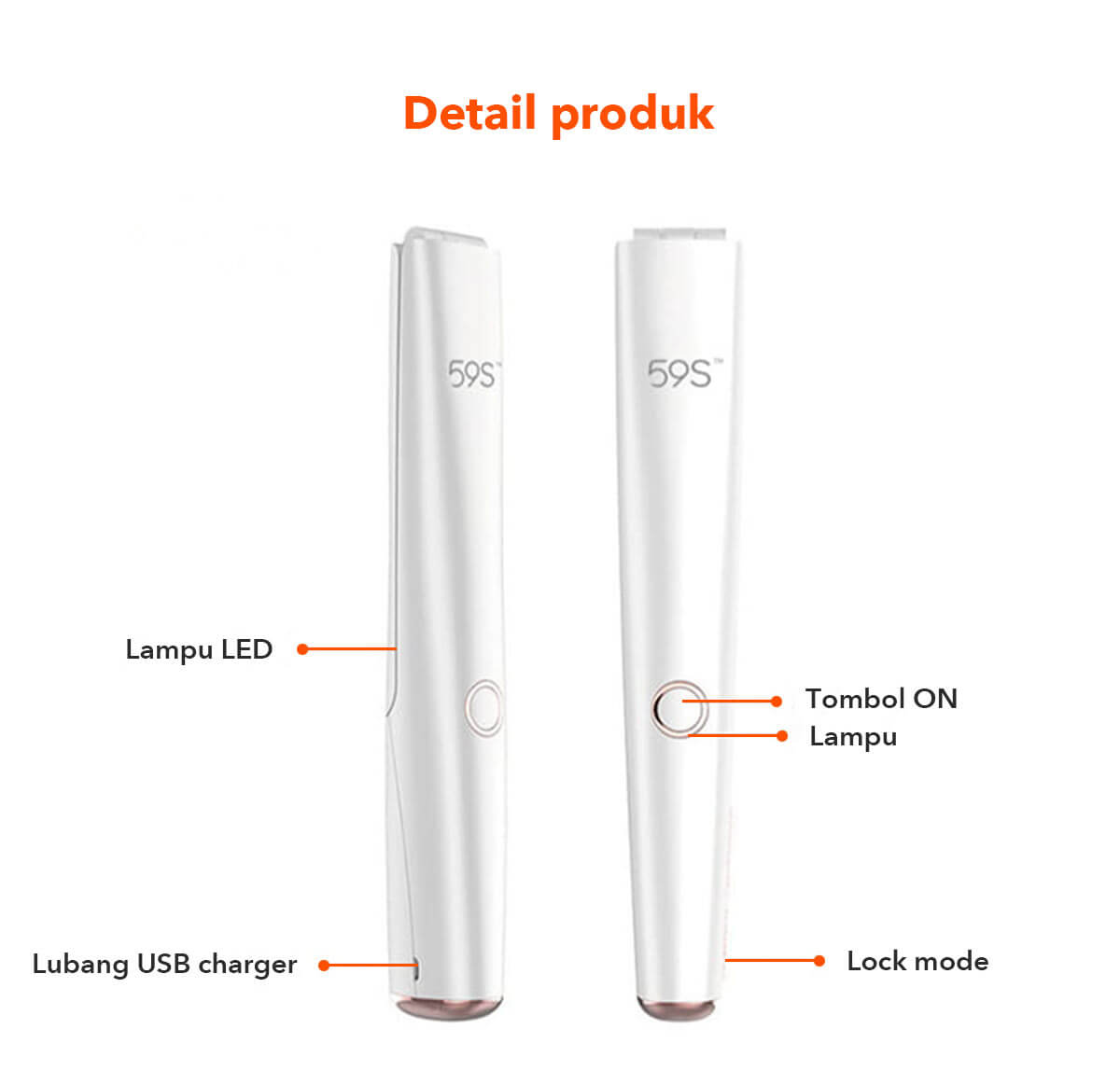 59S UVC LED Sterilizing Wand - Stik Sterliizer description image