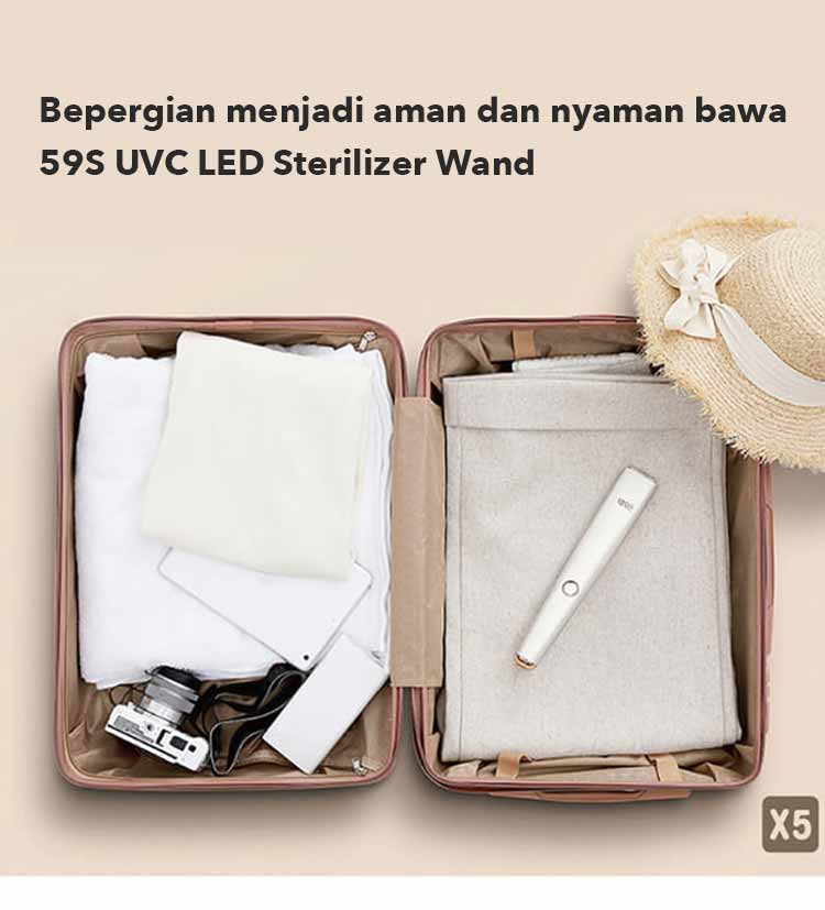 59S UVC LED Sterilizing Wand - Stik Sterliizer description image