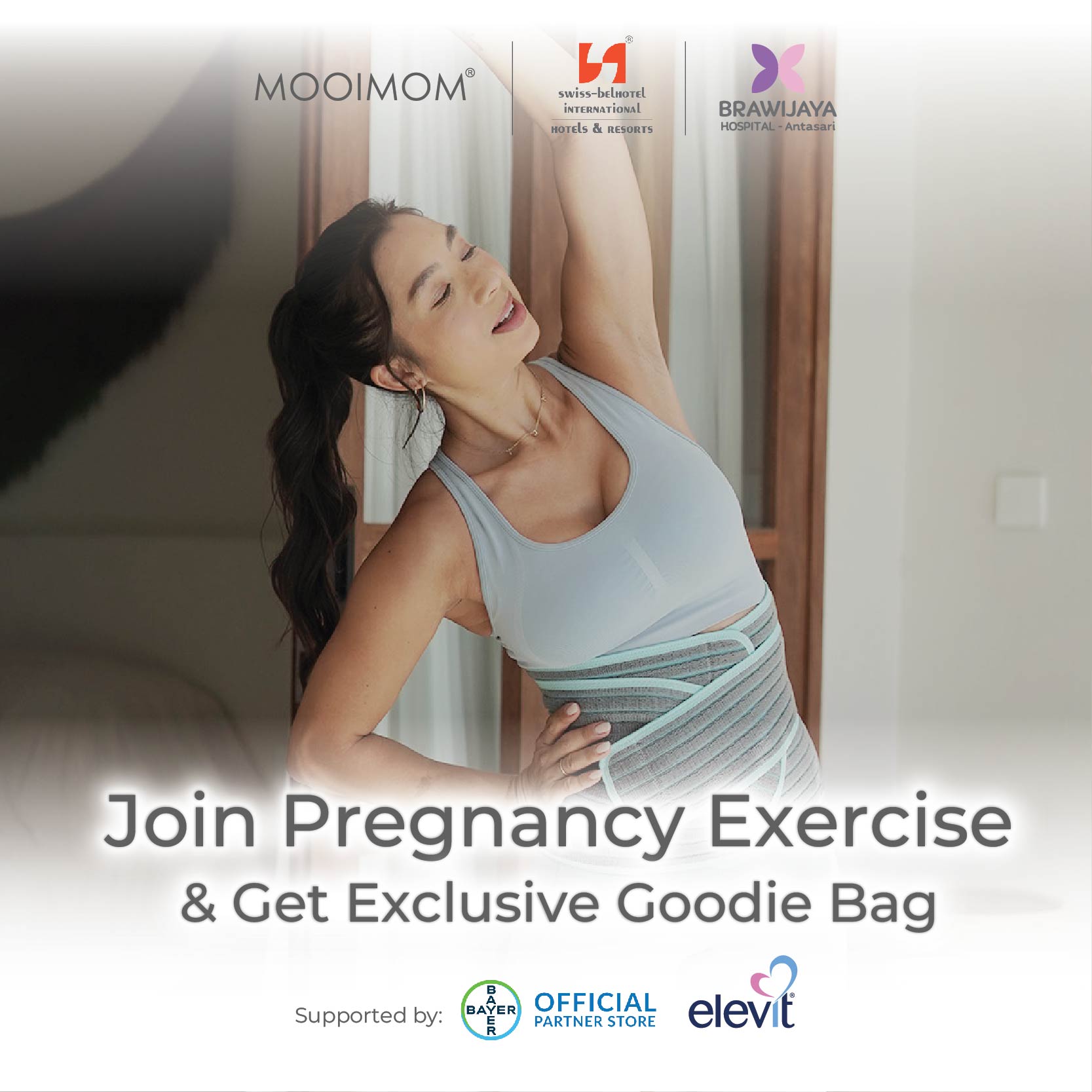 MOOIMOM Prenatal Yoga Class Offline E-Ticket x Brawijaya Hospital Antasari